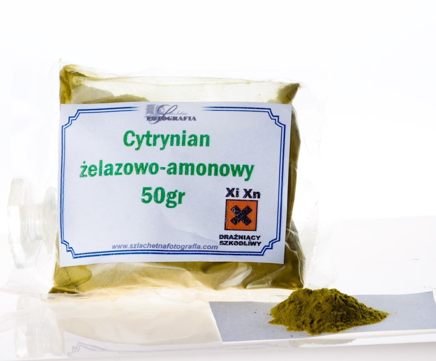 Cytrynian amonowo-żelazowy zielony (50g)