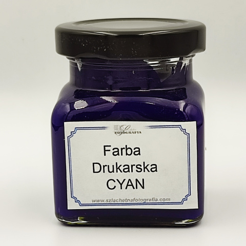 Farba drukarska (cyan) 100grams Farba drukarska (cyan) 100grams