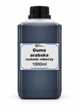 Gum arabic working solution