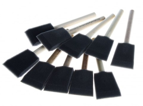 Foam brush 2" - 10 pcs