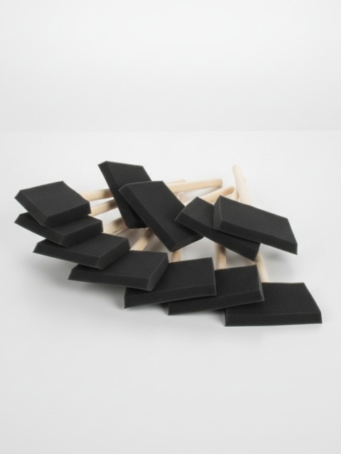 Foam brushes 4" - 10 pcs set
