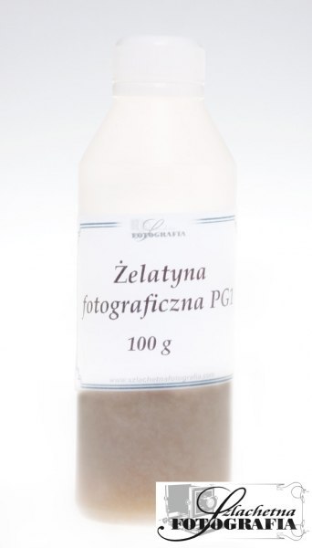 Żelatyna fotograficzna PG1- 100gr Żelatyna fotograficzna PG1- 100gr