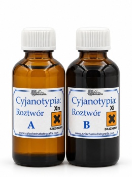 Cyanotype basic starter kit – 2x50 ml chemistry bottles
